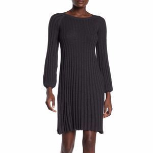 NWT Max Studio Pleated Knit Dress L